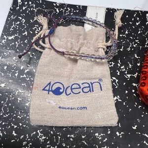 Blue and Silver Bracelet